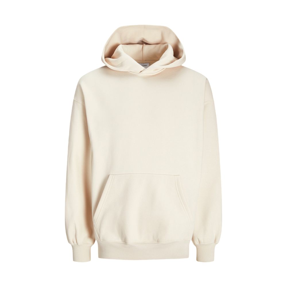 Beige Cotton Hoody