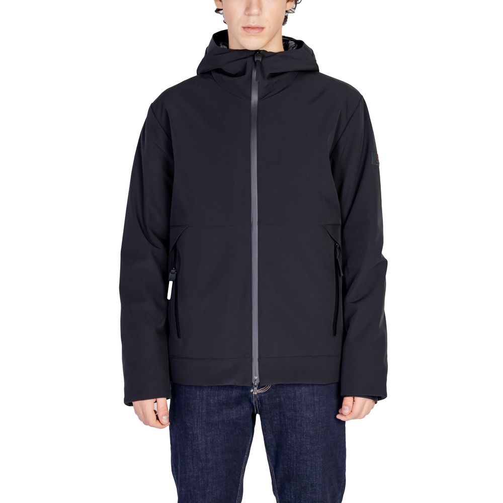 Black Polyamide Jackets & Coat