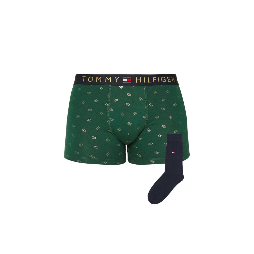 Green Cotton Boxer
