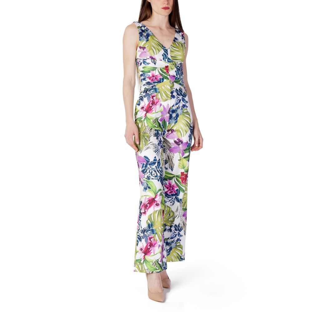 Green Polyester Jumpsuit