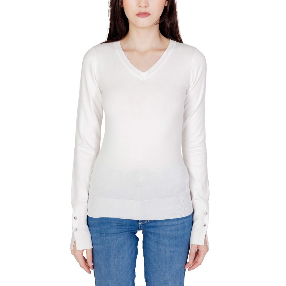 White Cotton Sweatshirt