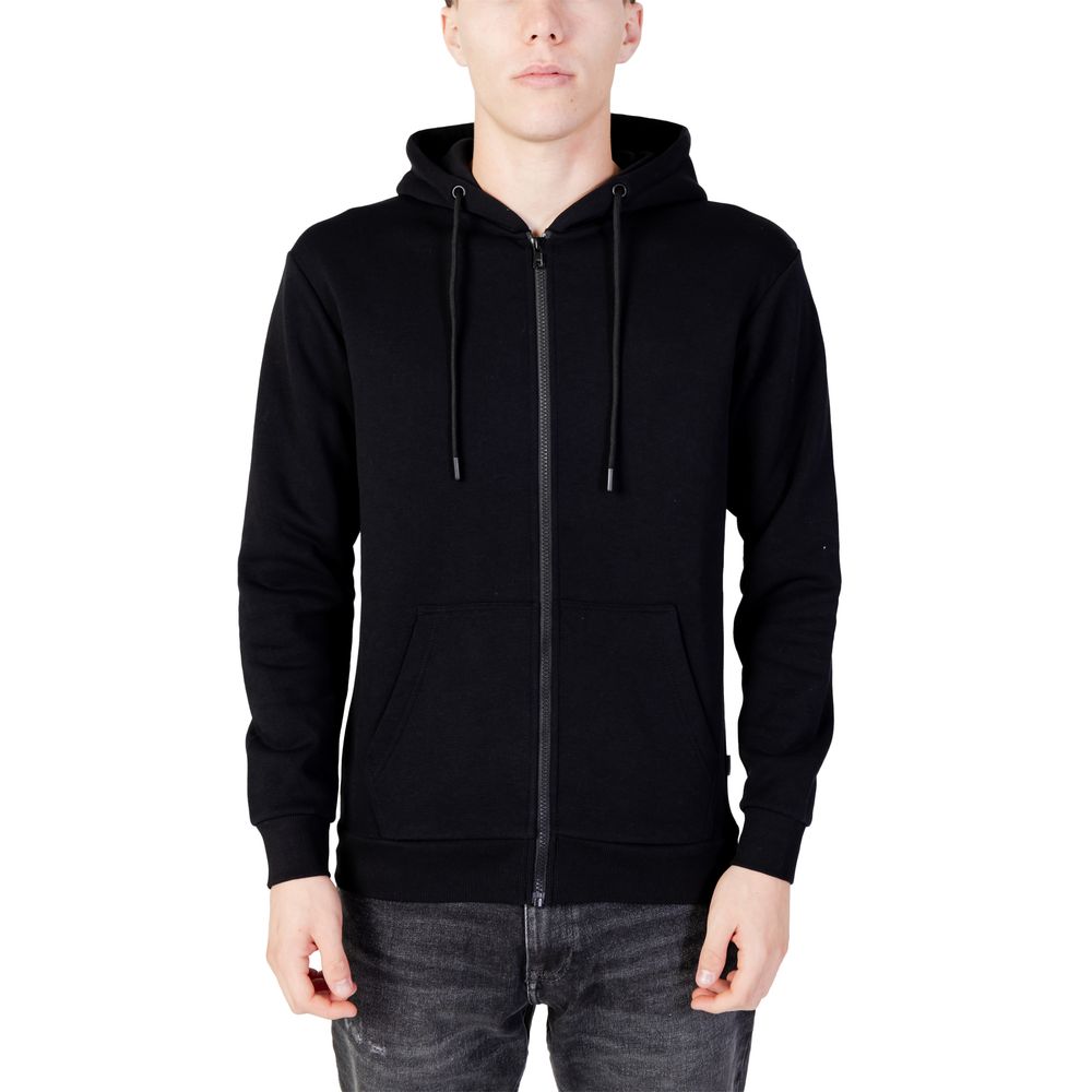 Black Polyester Hoody