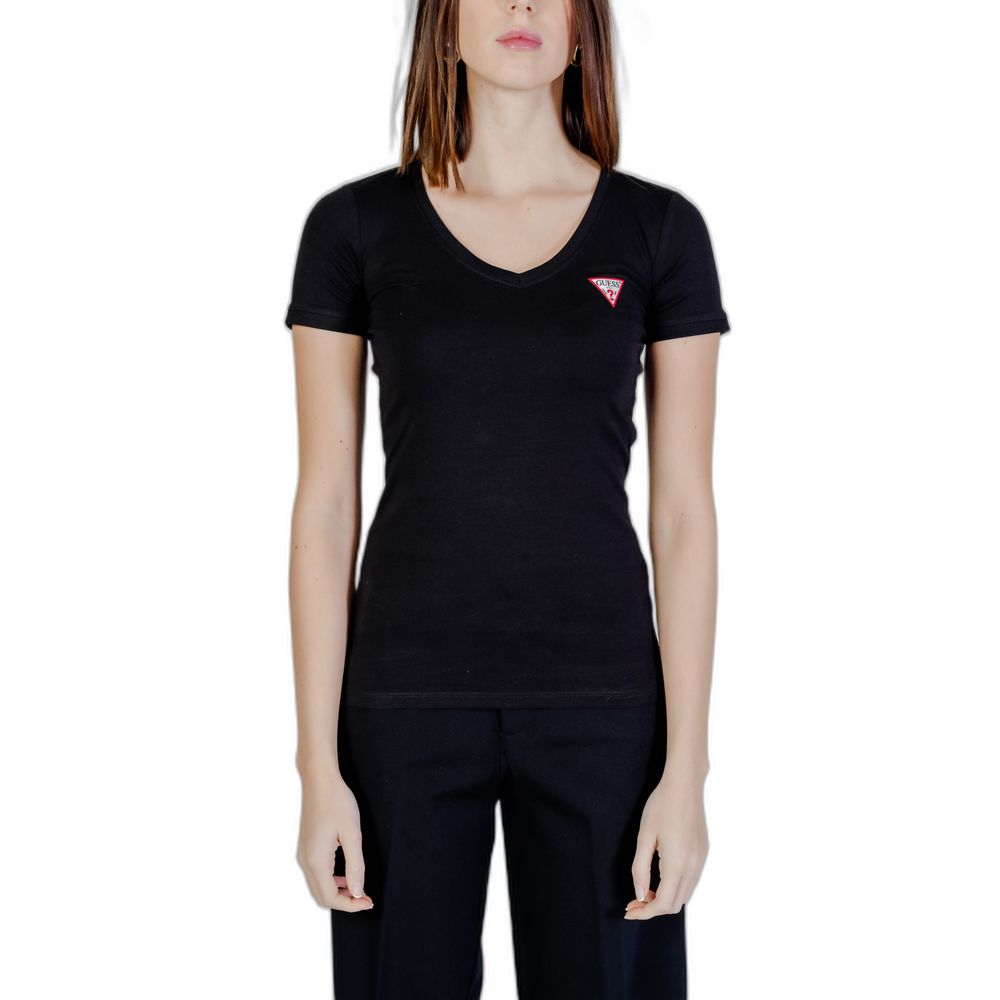 Black Cotton T-Shirt
