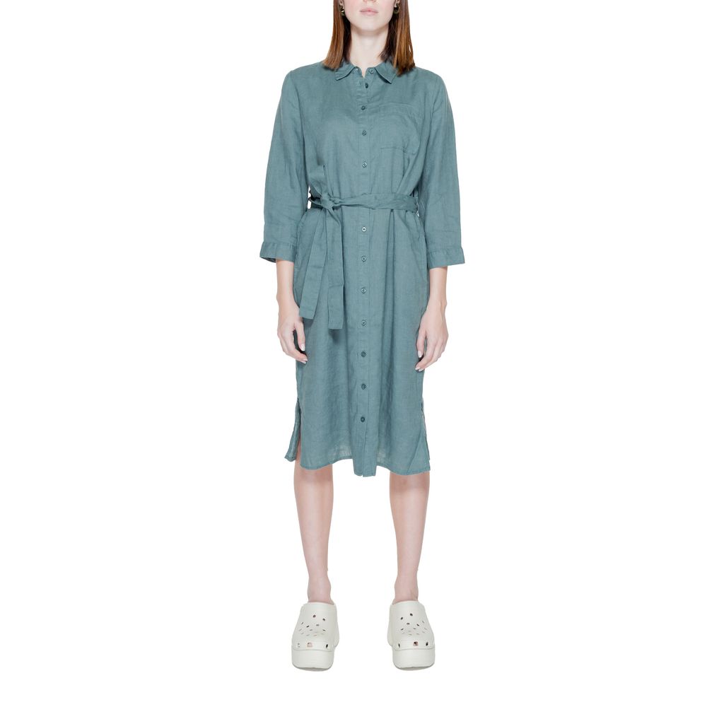 Green Linen Long