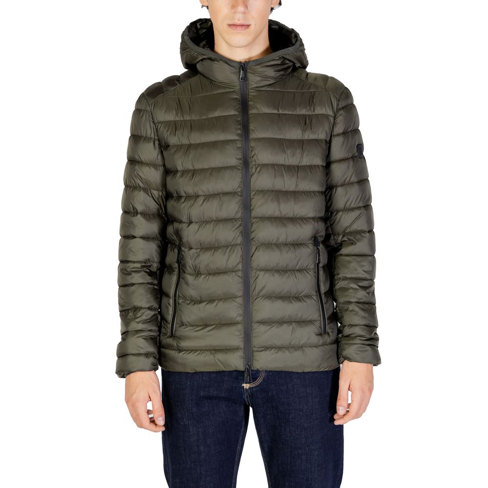 Green Polyamide Jackets & Coat