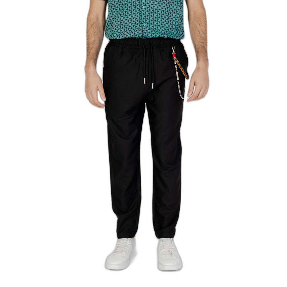 Black Polyester Pant
