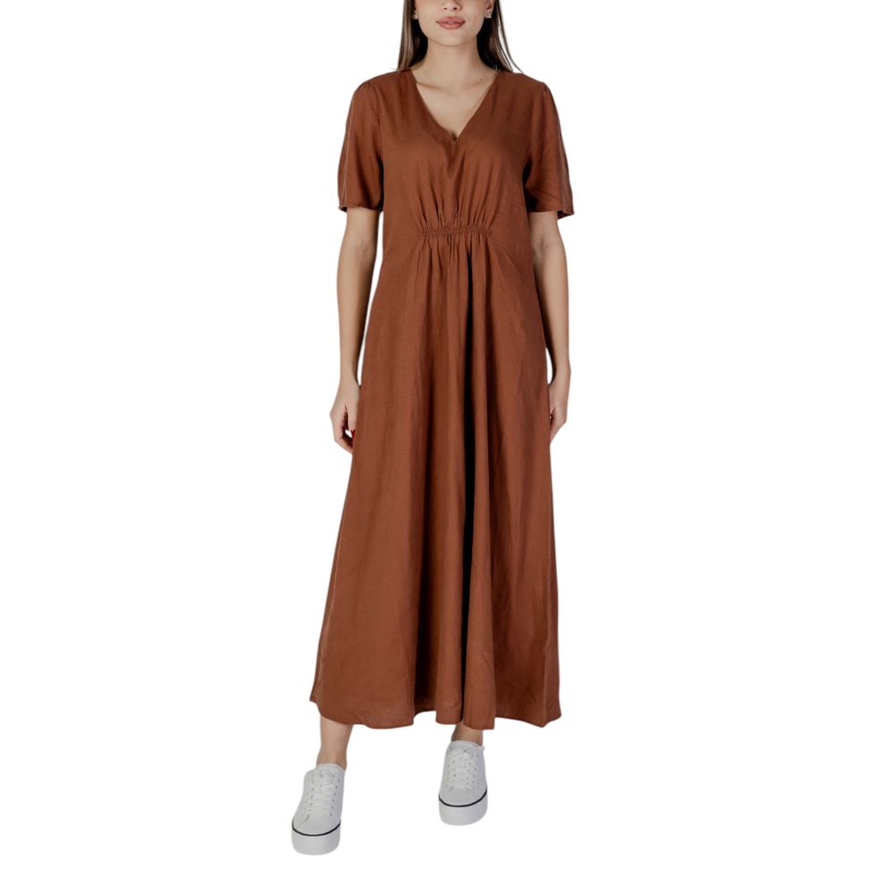 Brown Linen Long
