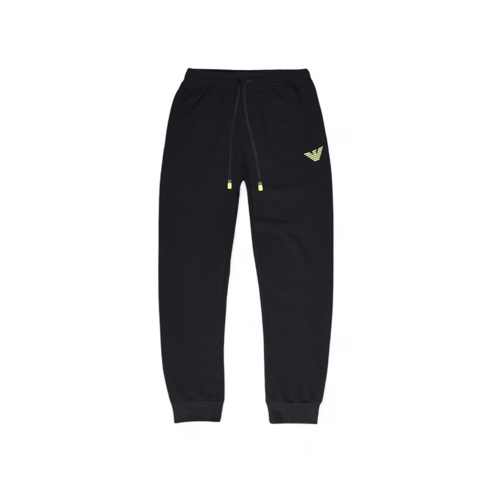 Black Cotton Joggers Workout Pant