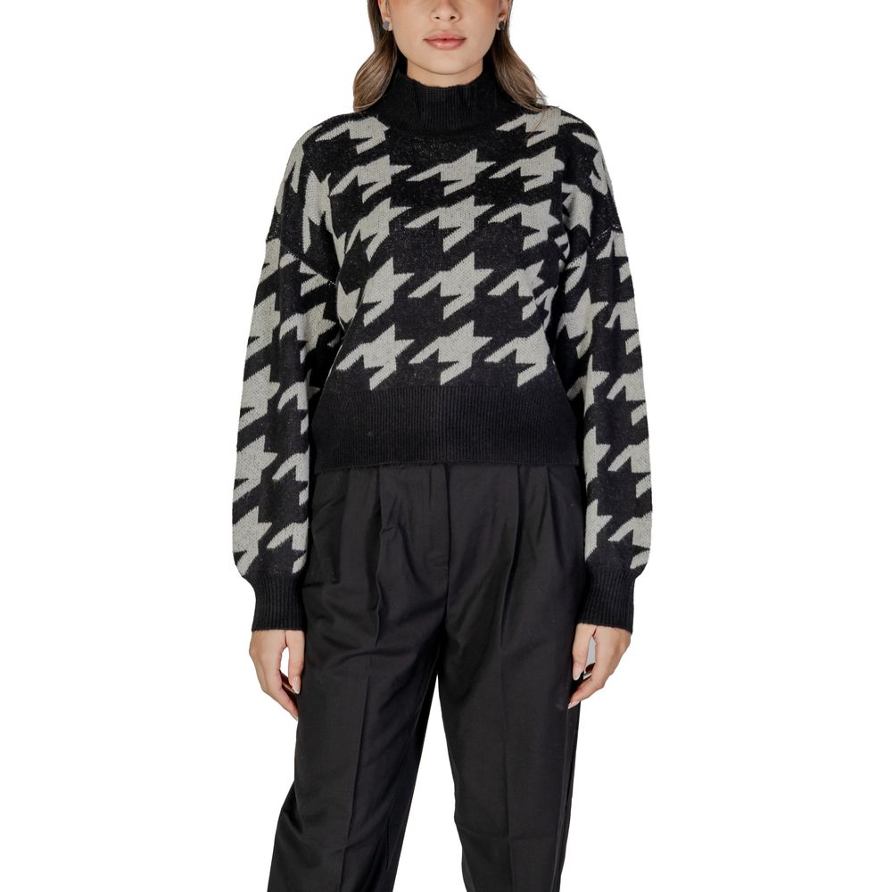 Black Marabou Sweater