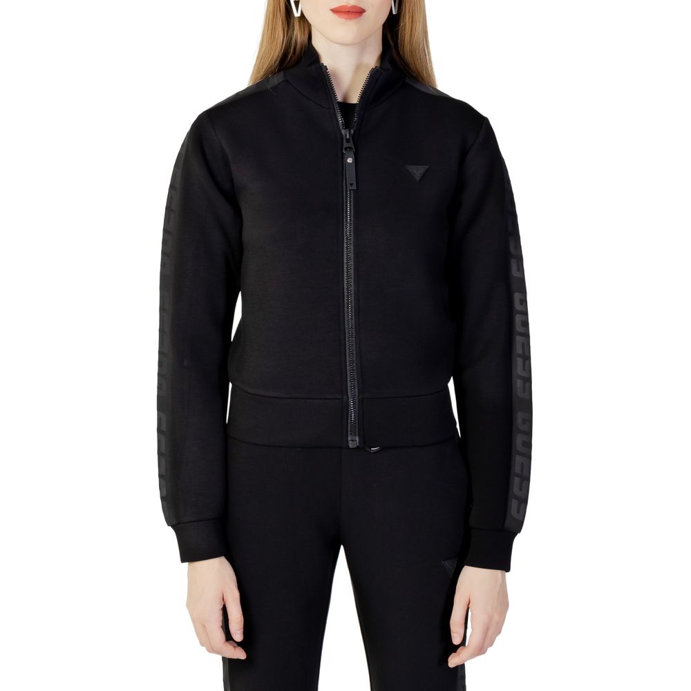 Black Viscose Sweatshirt