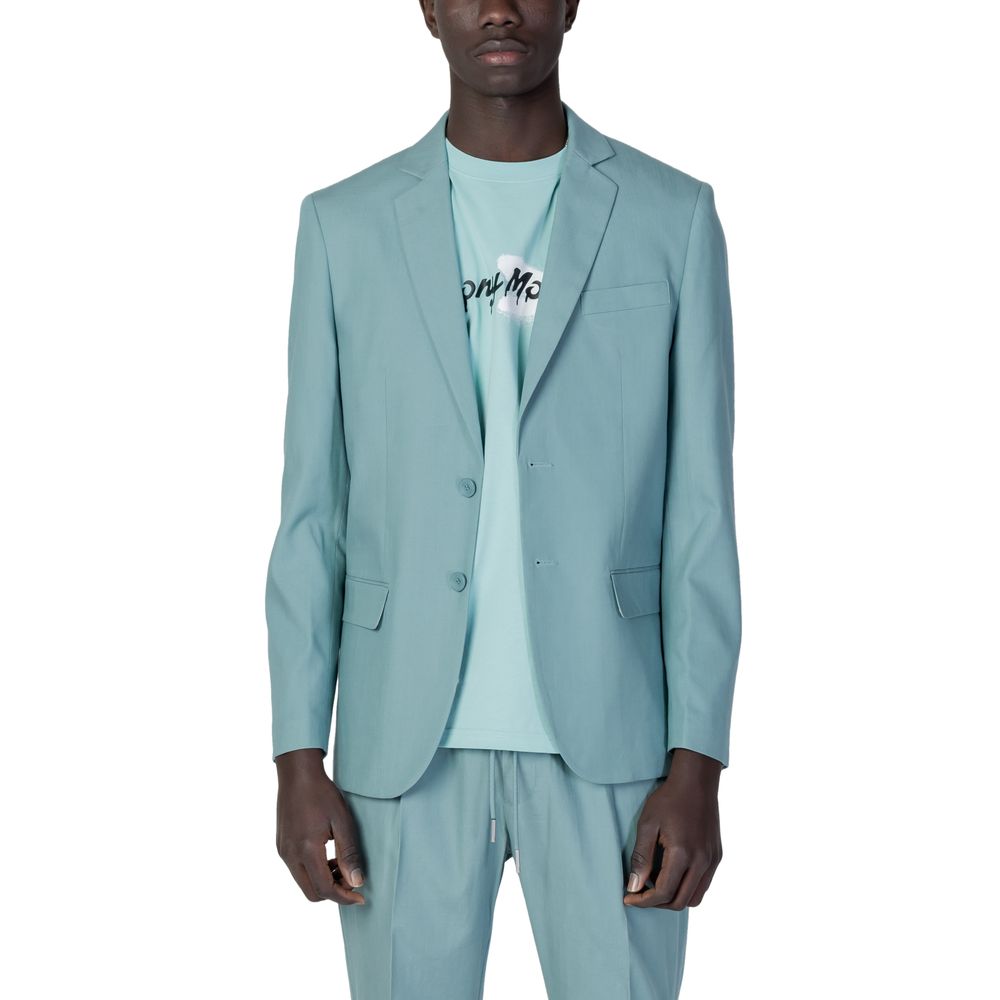 Green Tencel Blazer