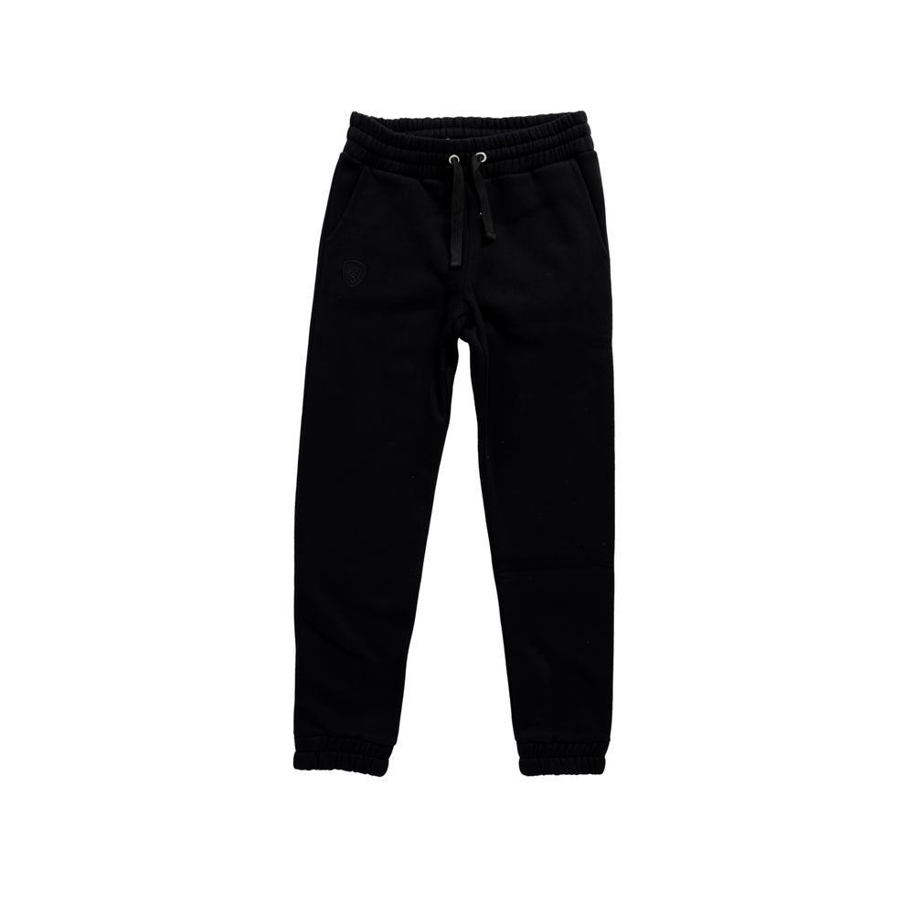 Black Cotton Joggers Workout Pant
