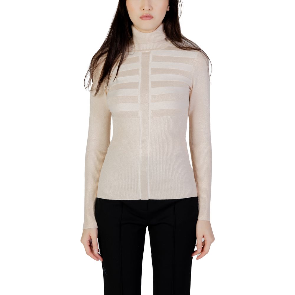 Pink Viscose Turtleneck
