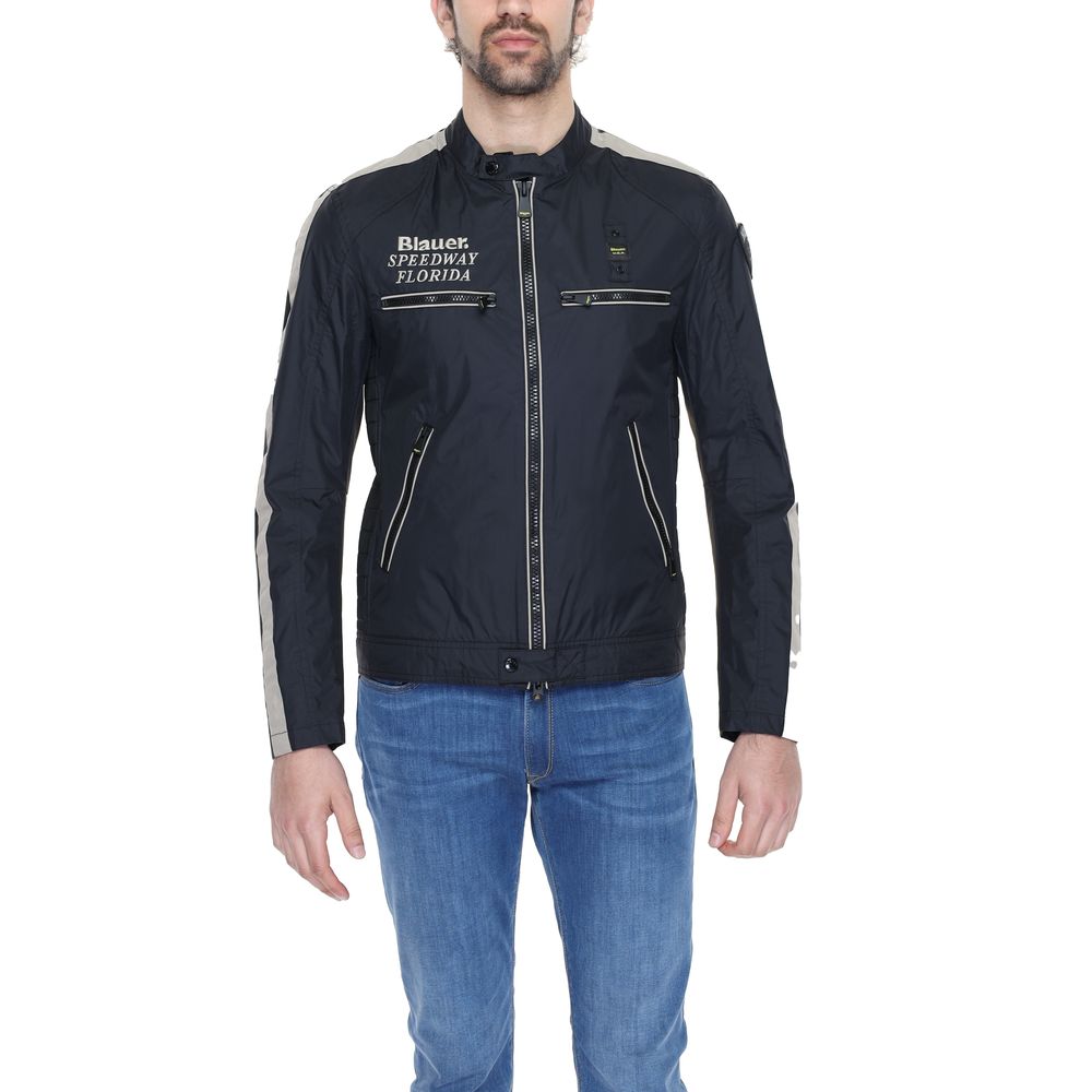 Black Polyamide Jackets & Coat