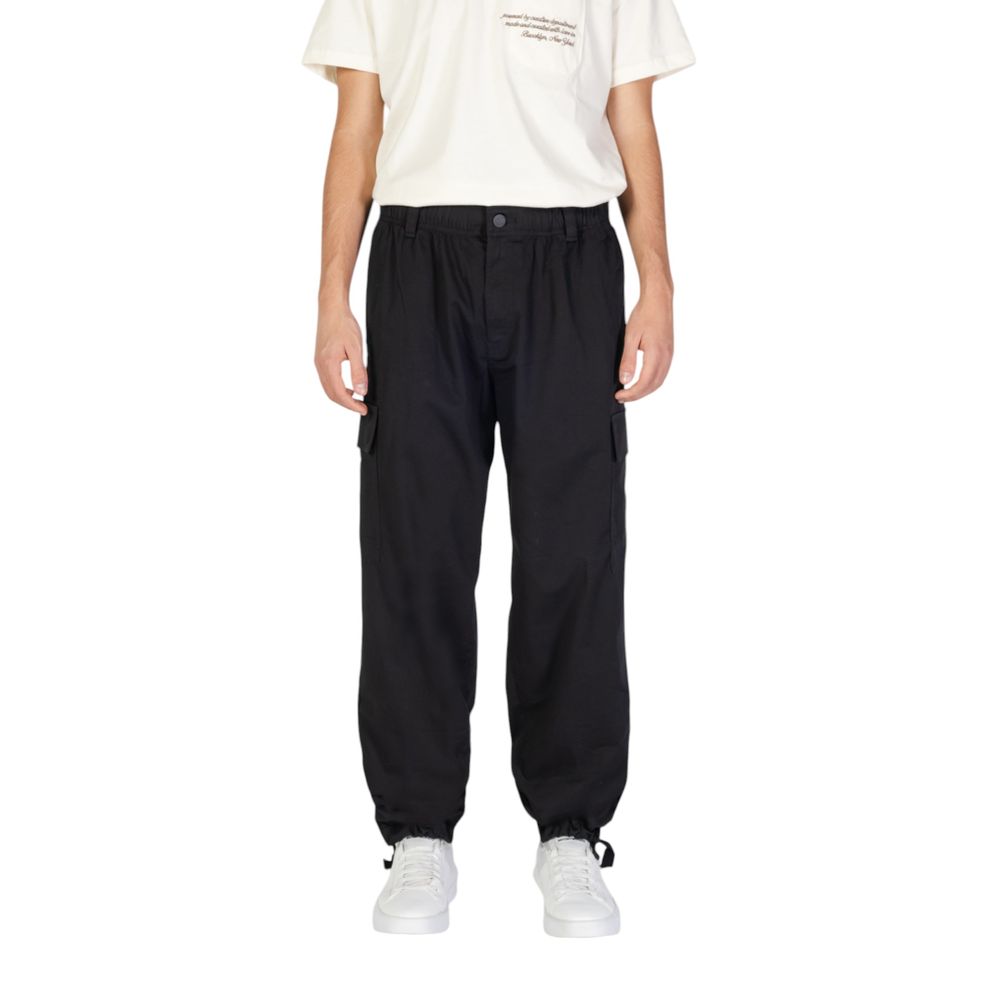 Black Recycled Cotton Pant