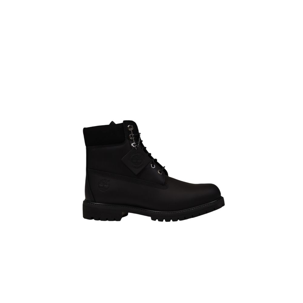 Black Suede Leather Athletic