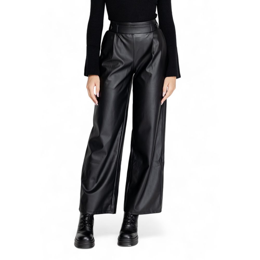 Black Polyester Pant