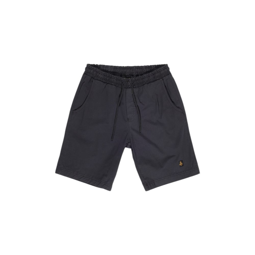 Black Cotton Bermuda