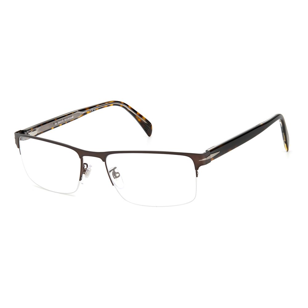 David Beckham Brown Metal Men's Frames