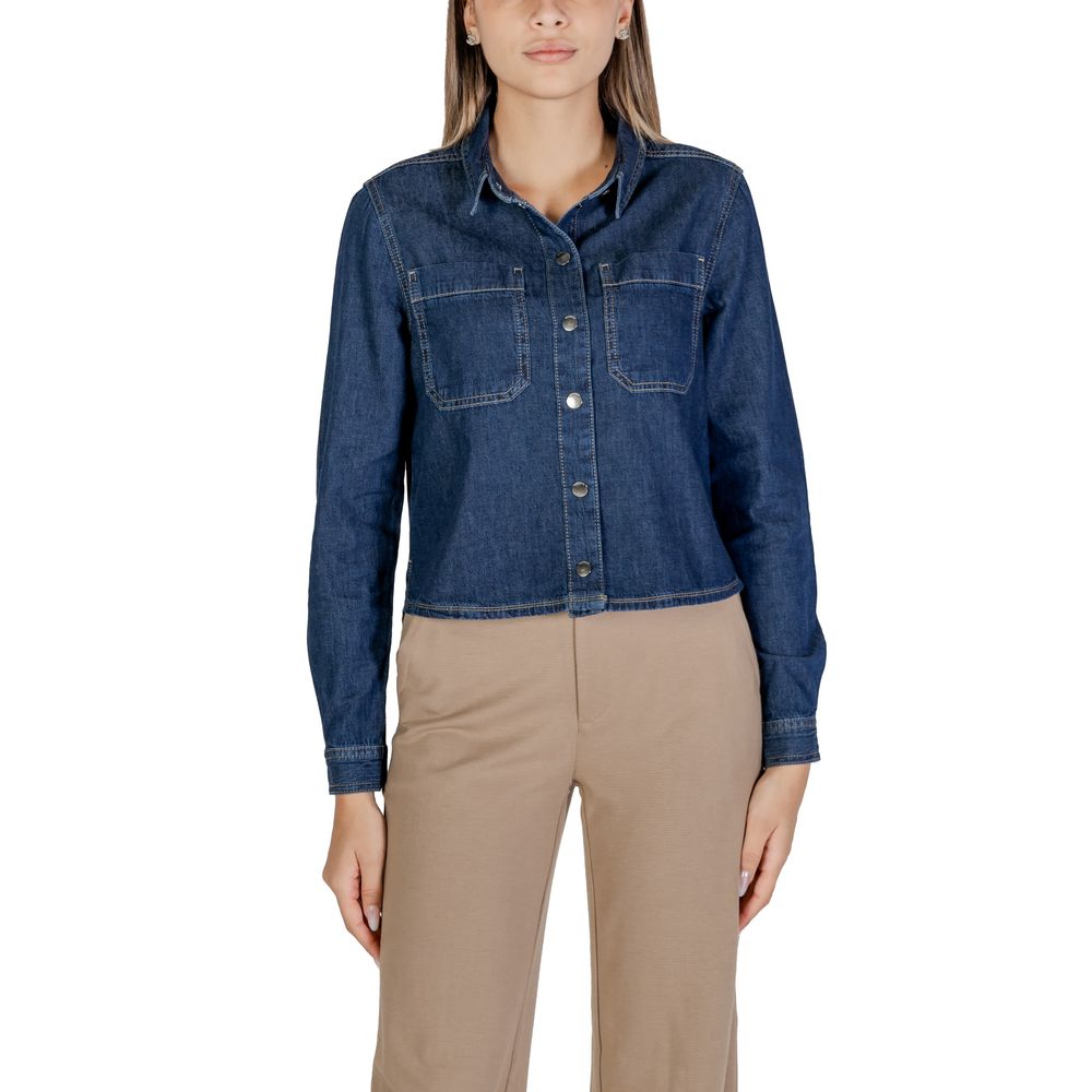 Blue Cotton Shirt