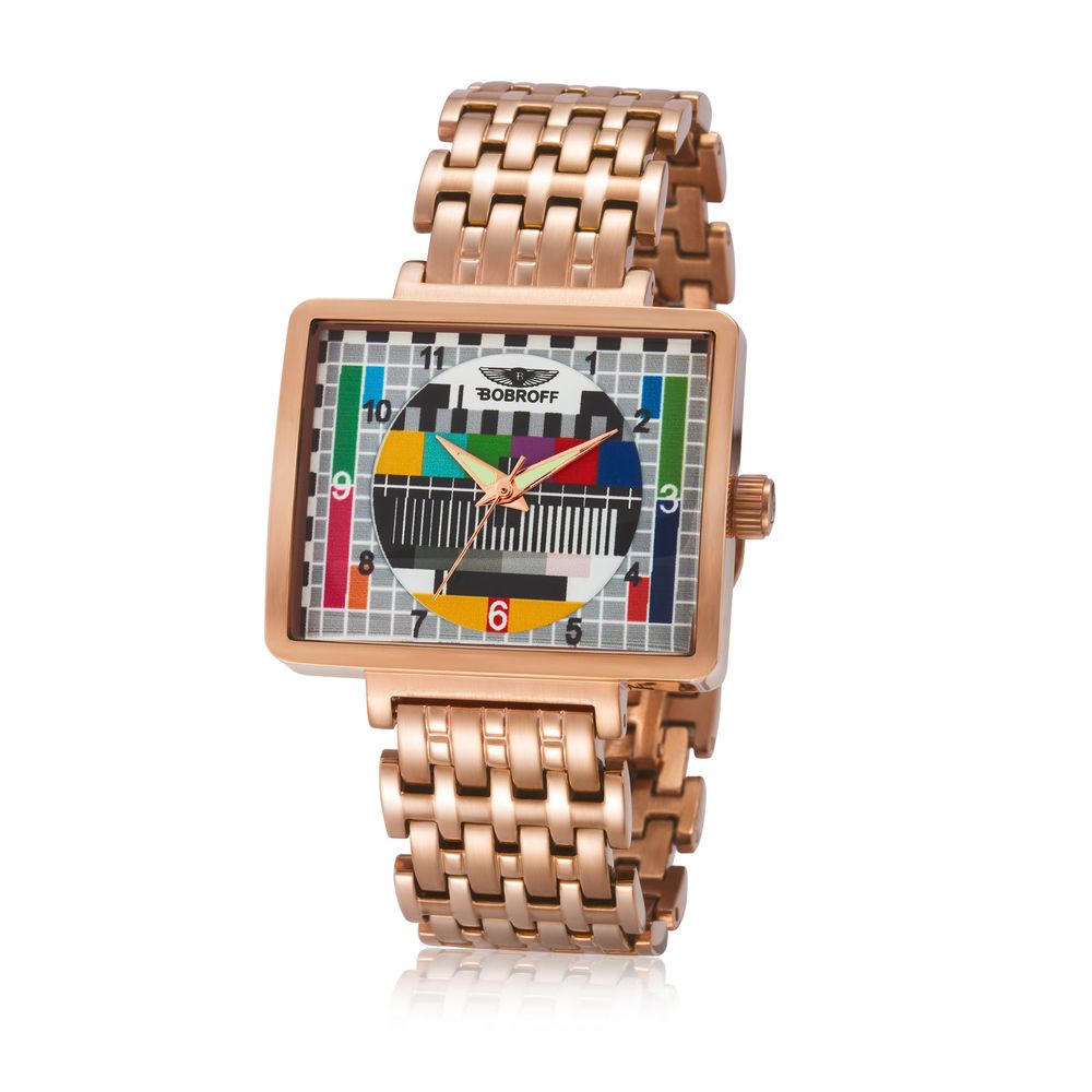Bronze Stainless Steel Watch