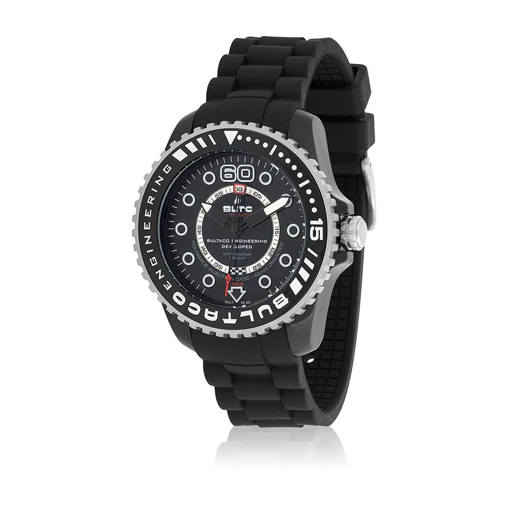 Bultaco Black Synthetic Men's Watch