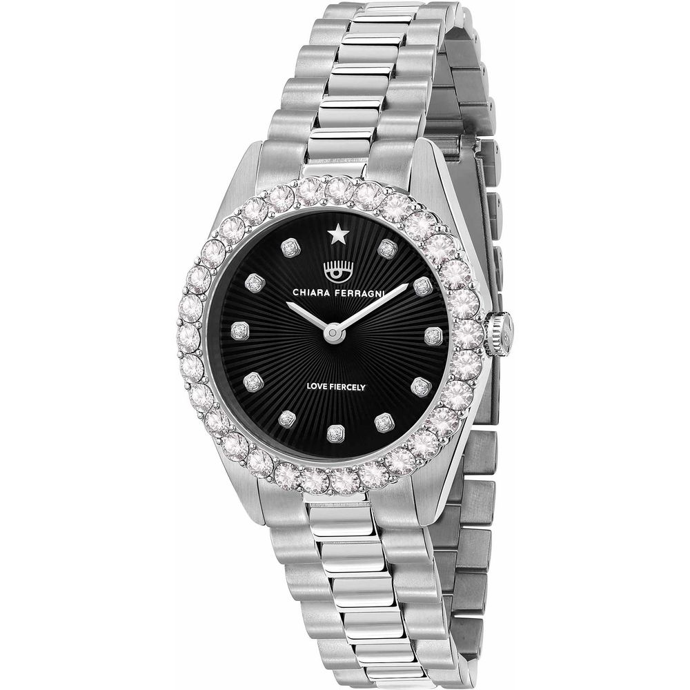 Silver Stainless Steel Dress Watch