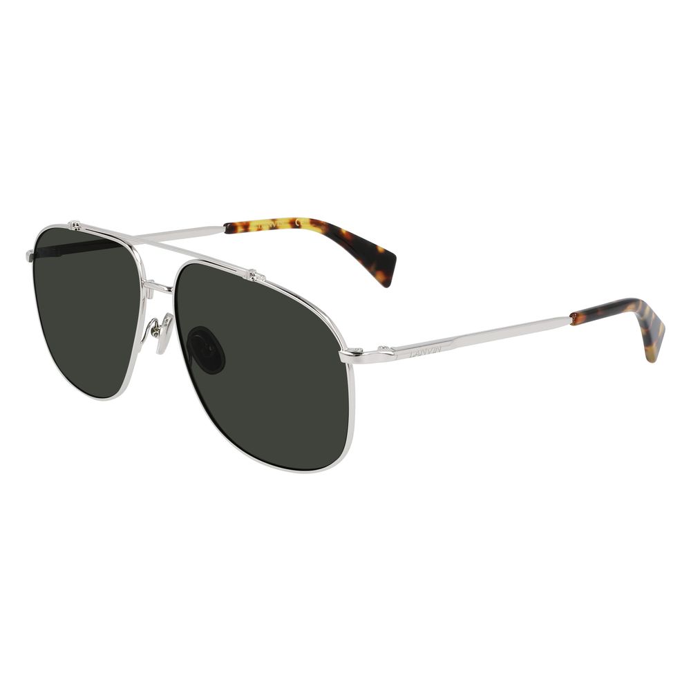 Lanvin Gray Metal Men's Sunglasses
