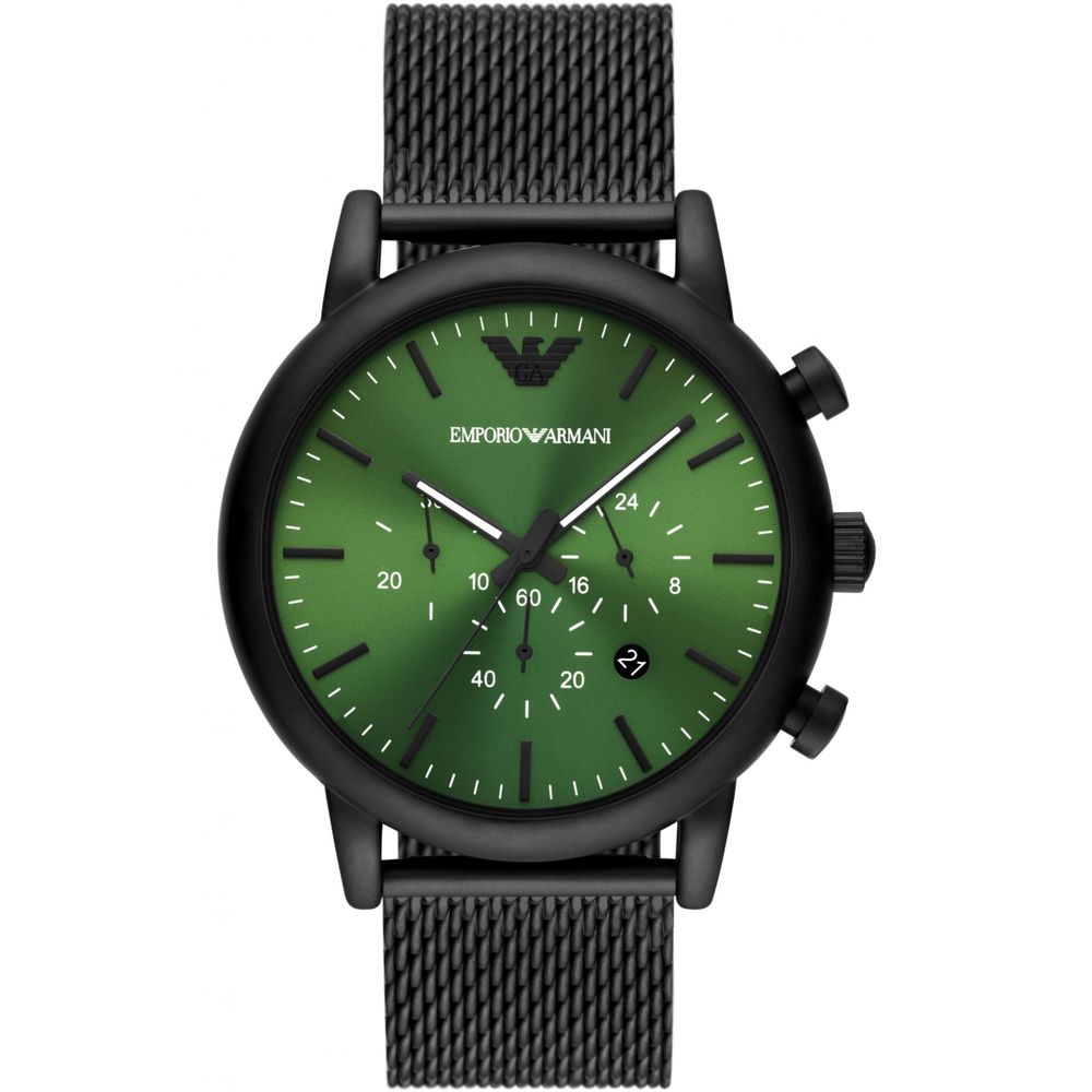 Armani Black Metal Men's Watch