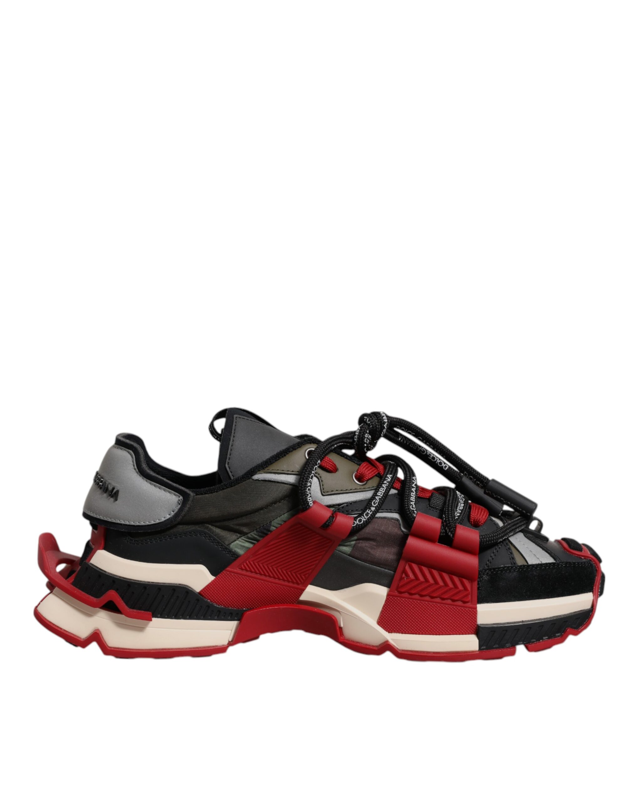 新着 Gabbana & Dolce Multicolor Men's Sneakers Space Panelled 靴