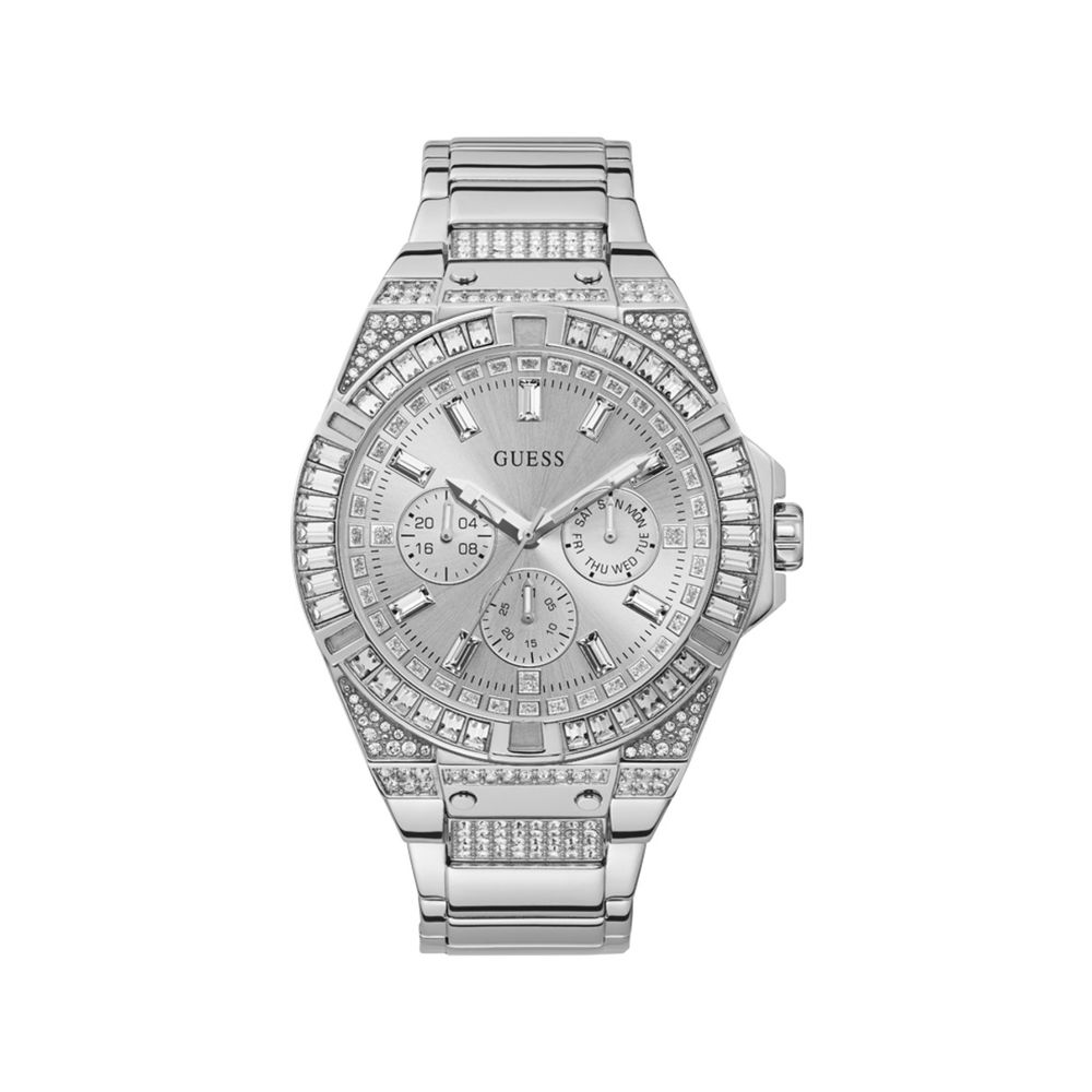Guess Silver Stainless Steel Men's Watch