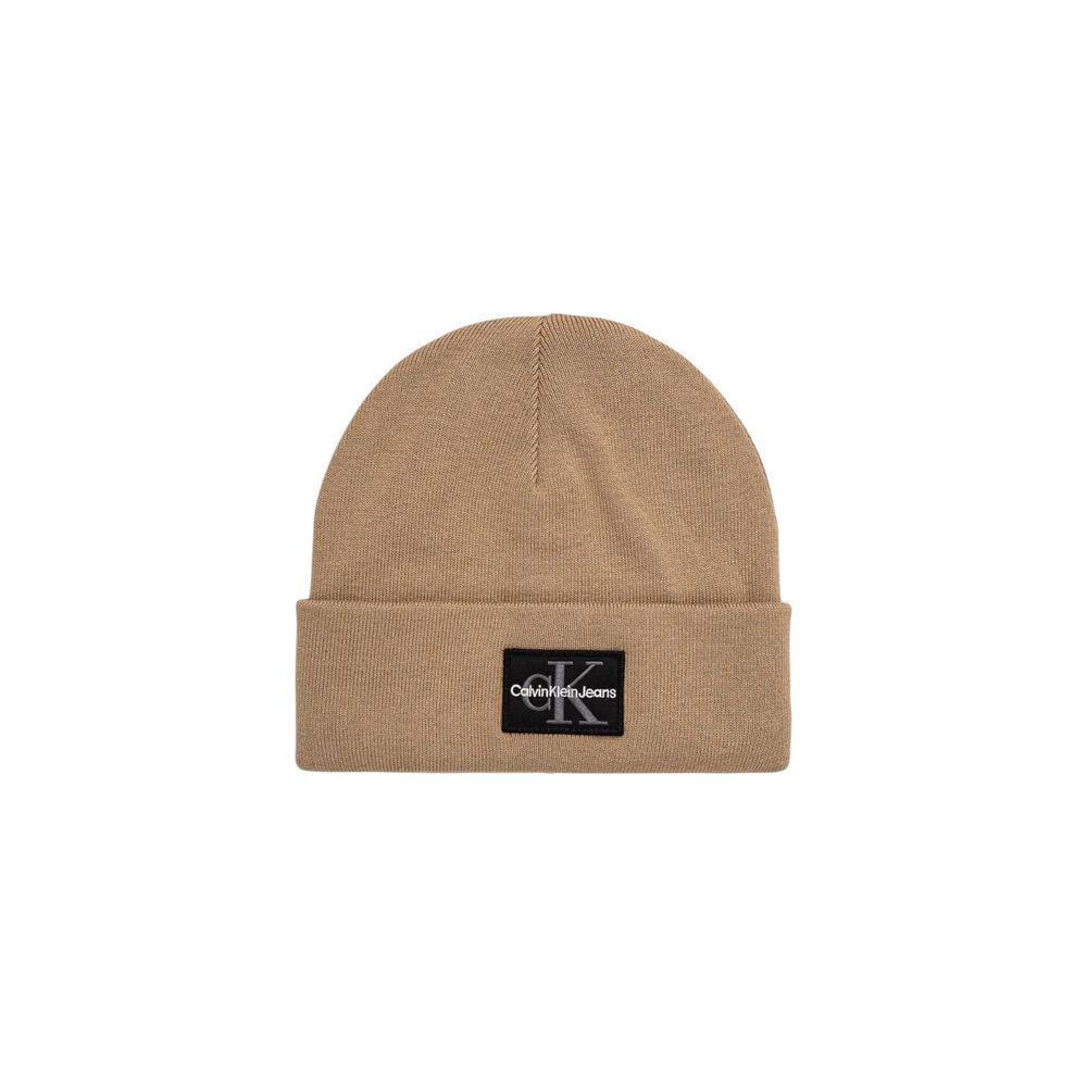 Beige Cotton Caps Baseball Hat