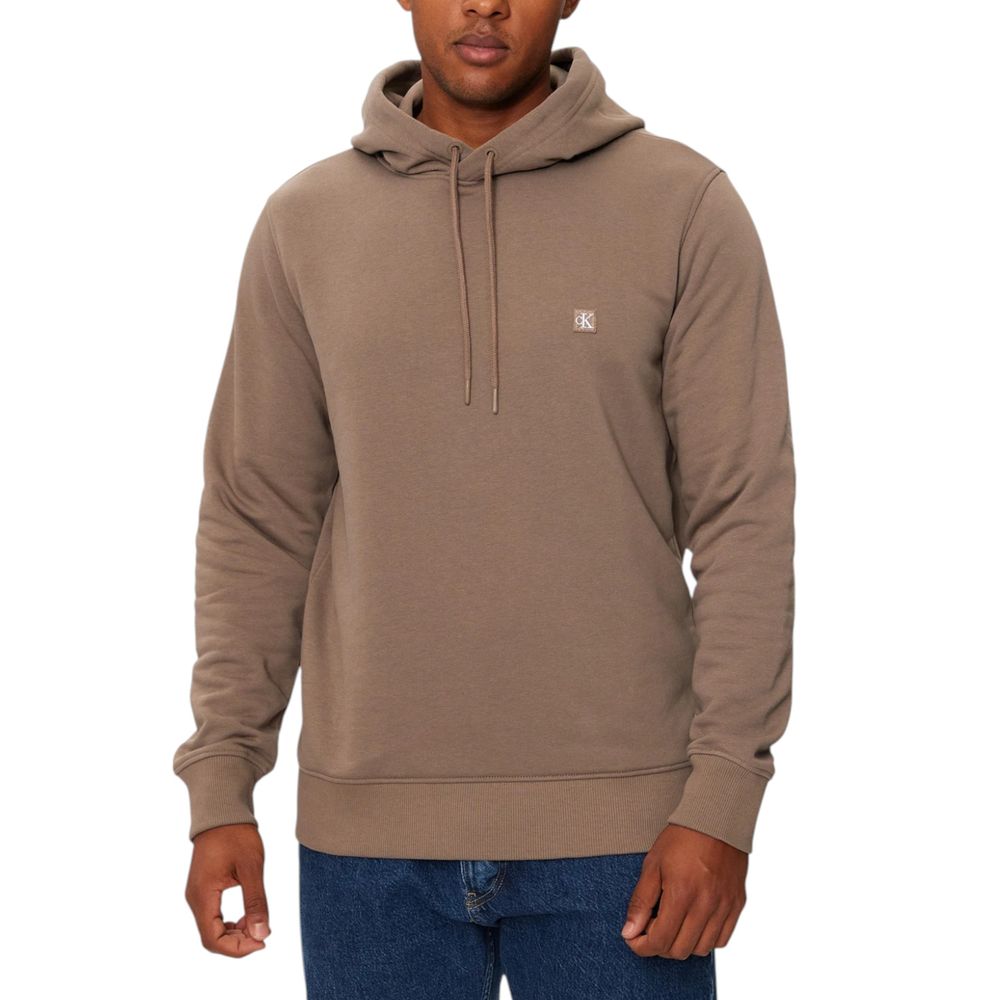 Beige Recycled Cotton Hoody