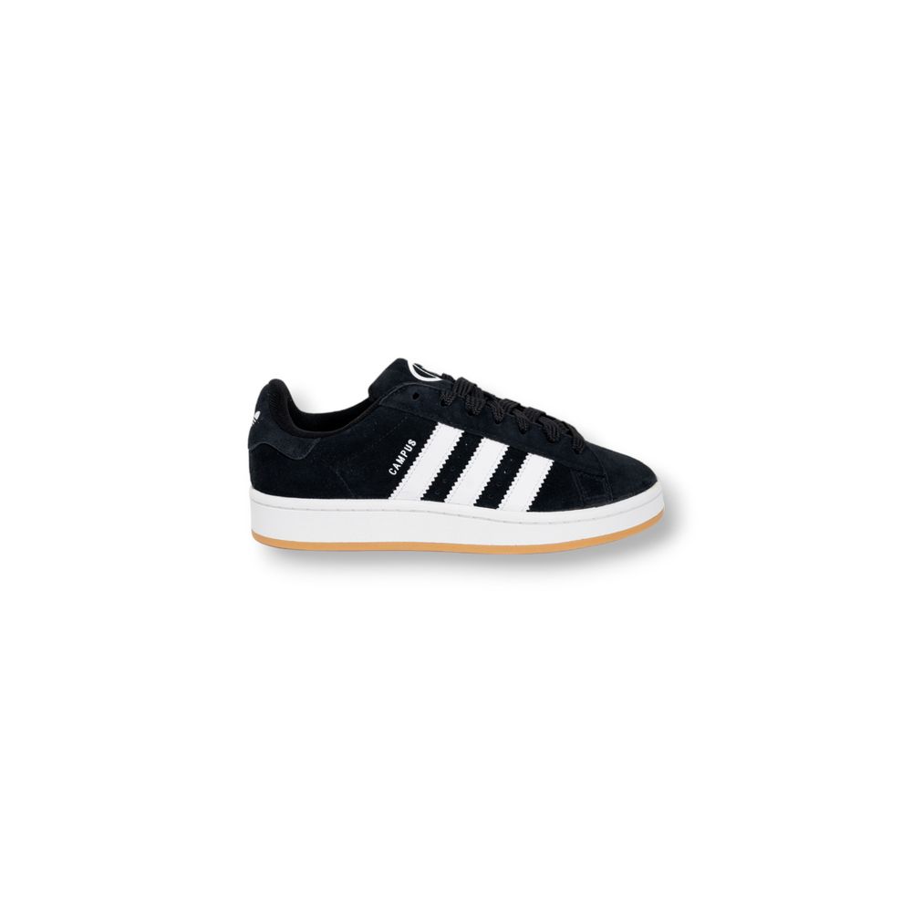 Black Suede Leather Sneaker