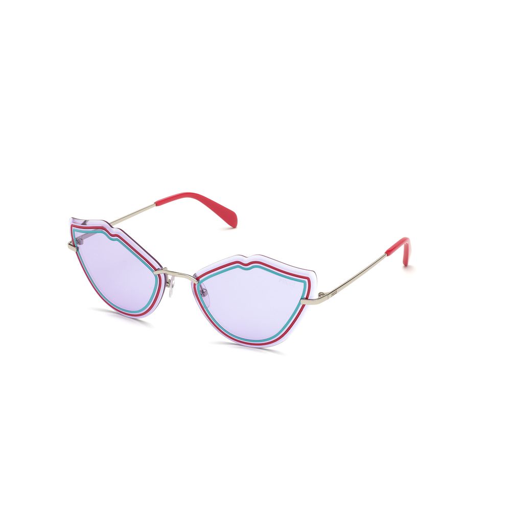 Gray Metal Sunglasses