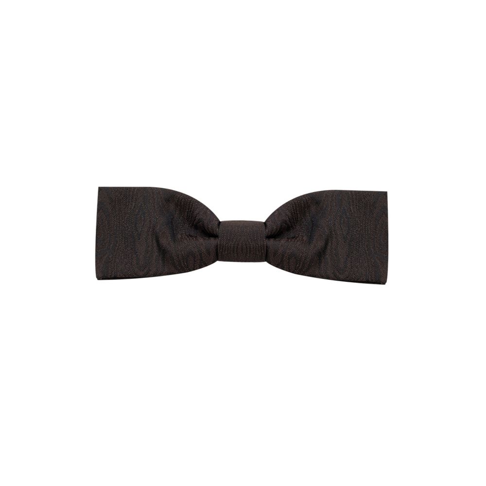 Brown Silk Bowty