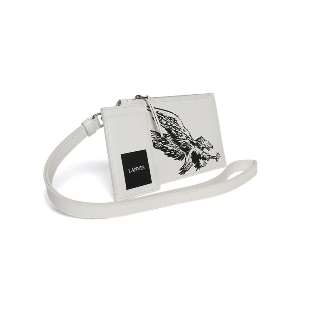 White Leather Men Wallet