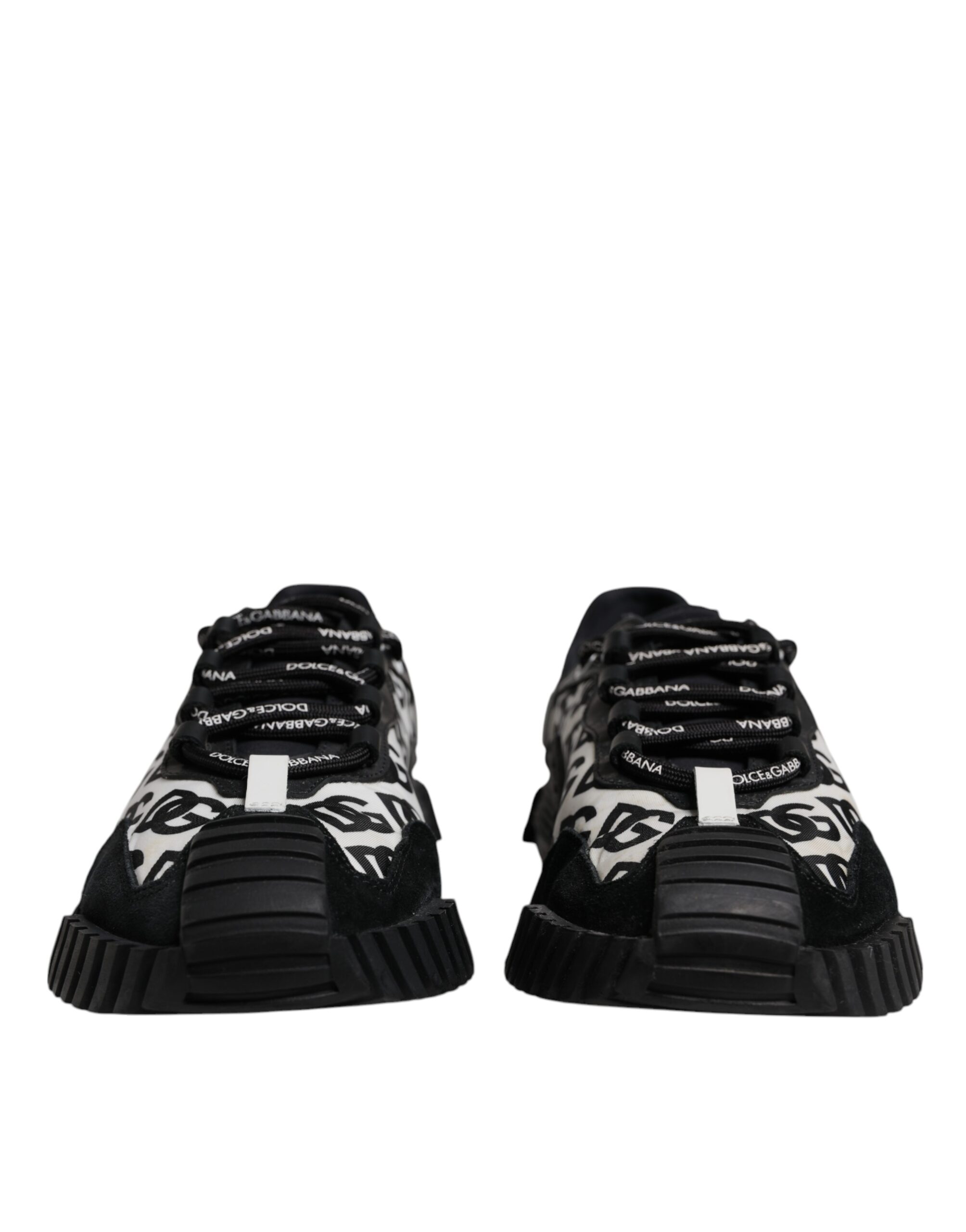 Black Logo Lace Up Low Top NS1 Sneakers Shoes