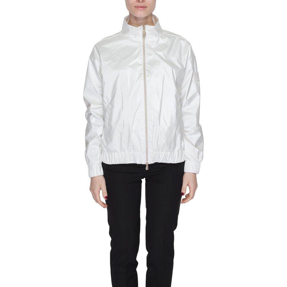 Green Polyester Jackets & Coat