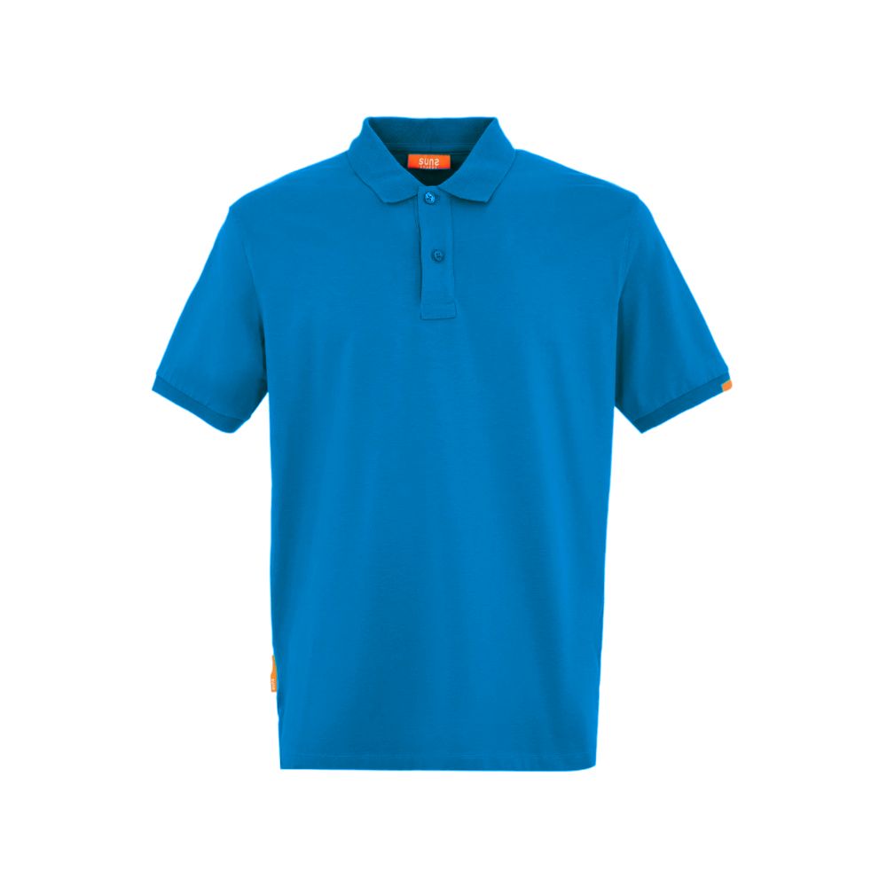 Light Blue Cotton Men Trouser