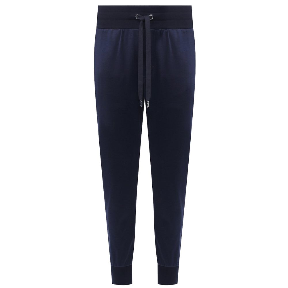 Blue Silk Jeans & Pant
