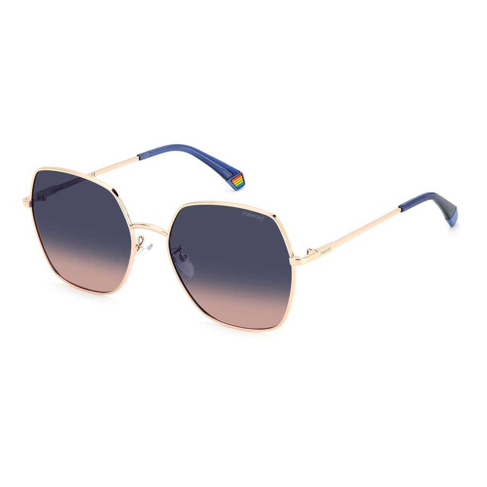 Bicolor Stainless Steel Sunglasses