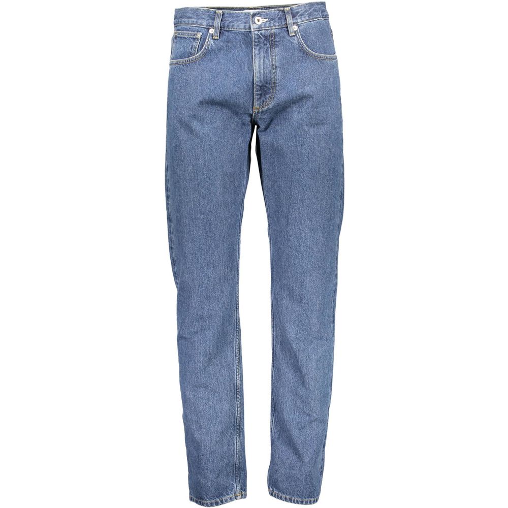 Gant Blue Cotton Men Men's Jeans
