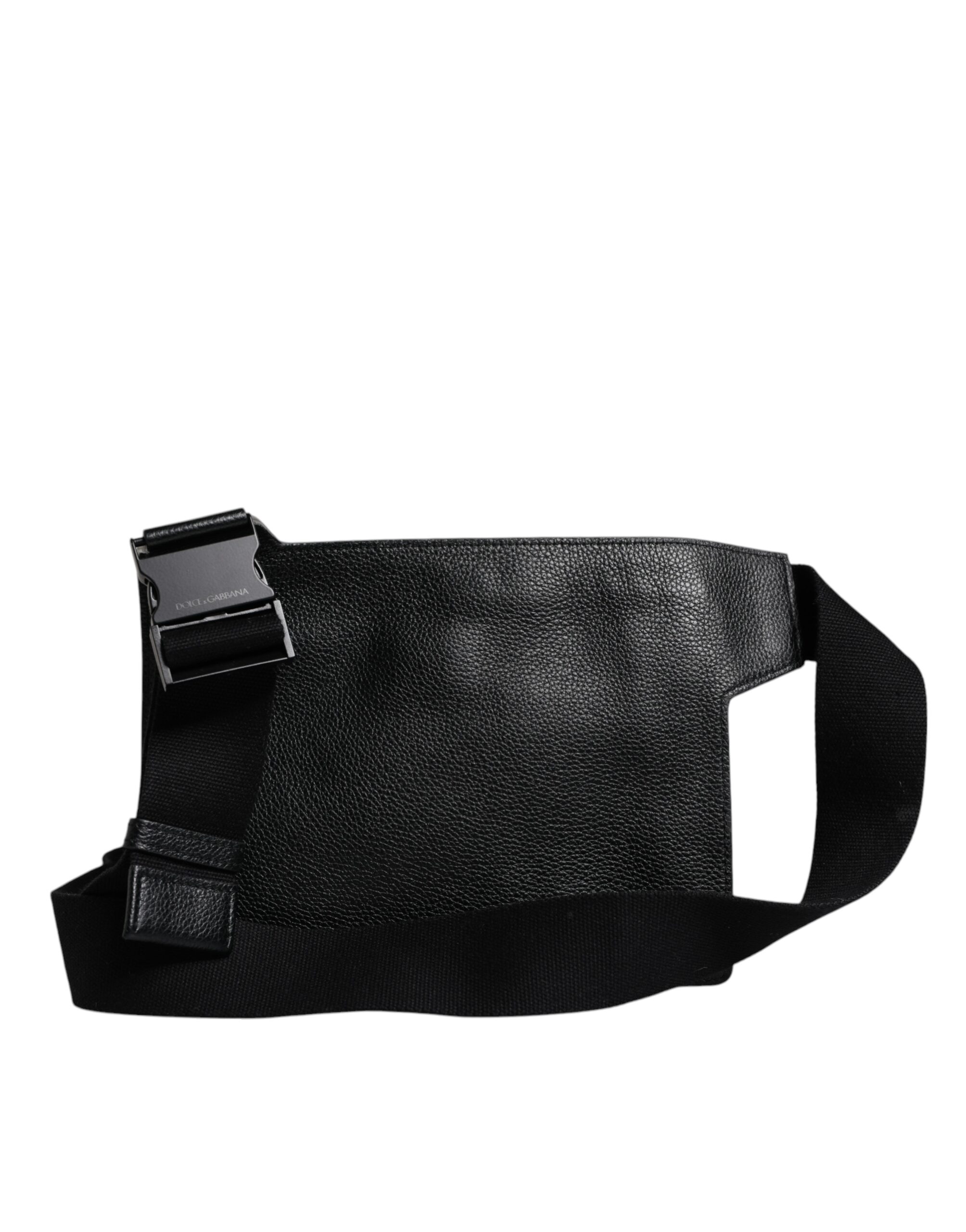 メーカー直売 - 人気ランキング Dolce & Crossbody Messenger Leather Calfskin Black Gabbana バッグ