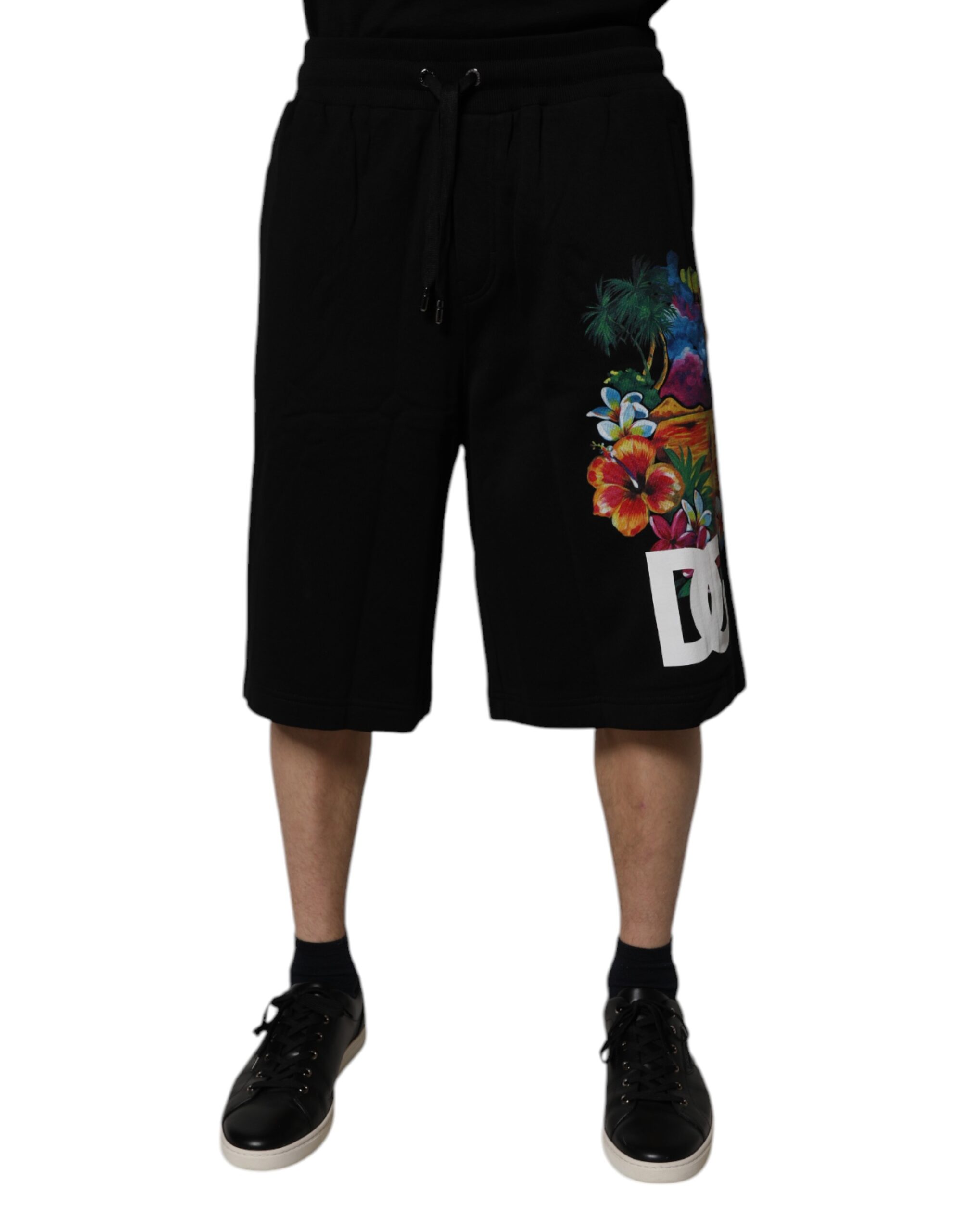 Dolce & Gabbana Floral Print Bermuda Shorts