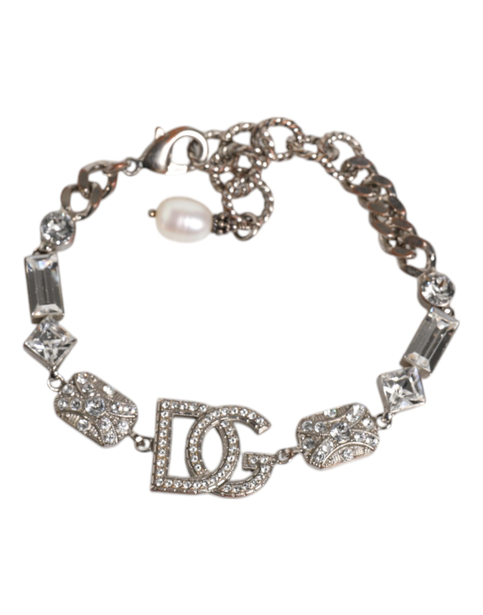 【関税＆送料込み】Dolce & Gabbana Crystal Logo Bracelet Dolce & Gabbana Crystal Logo Bracelet | italist