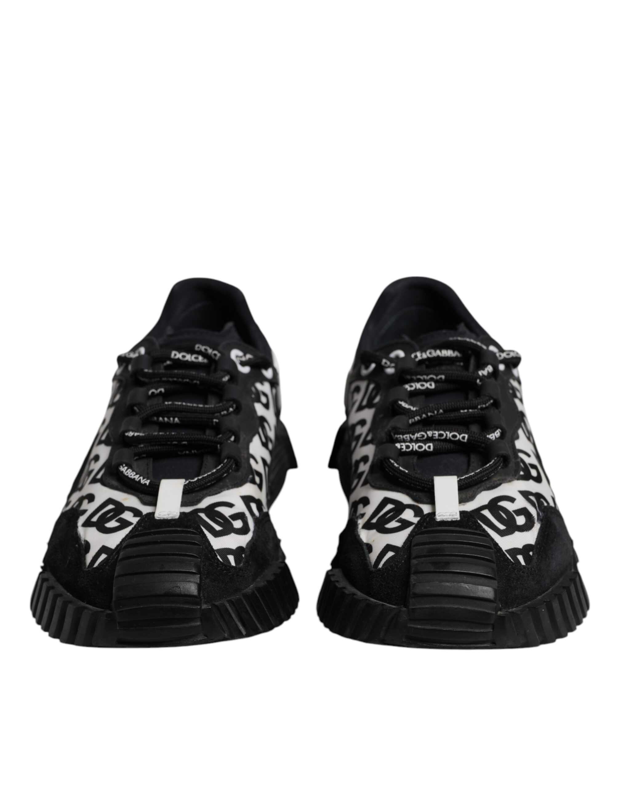 Black Logo Lace Up Low Top NS1 Sneakers Shoes