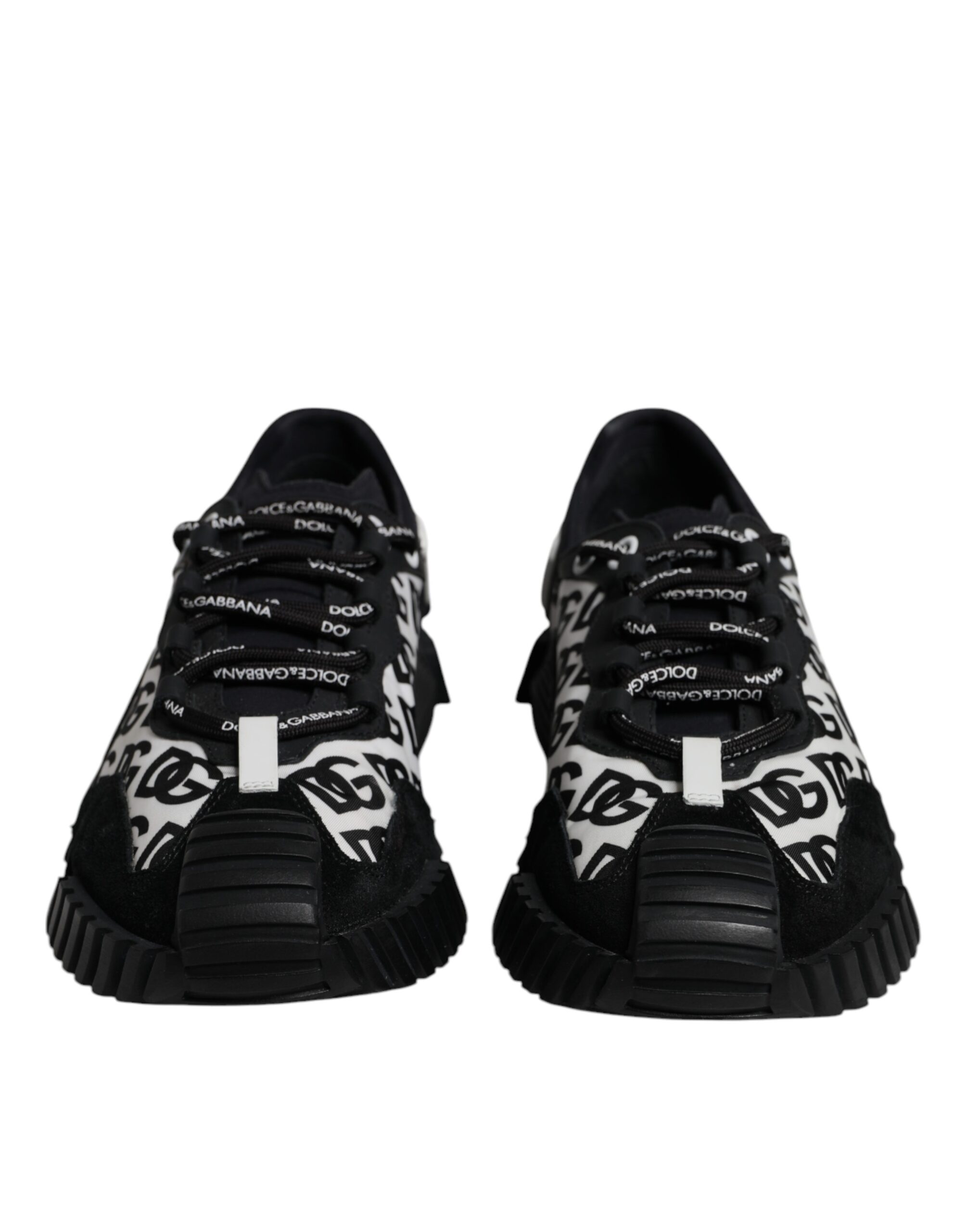 Black Logo Lace Up Low Top NS1 Sneakers Shoes