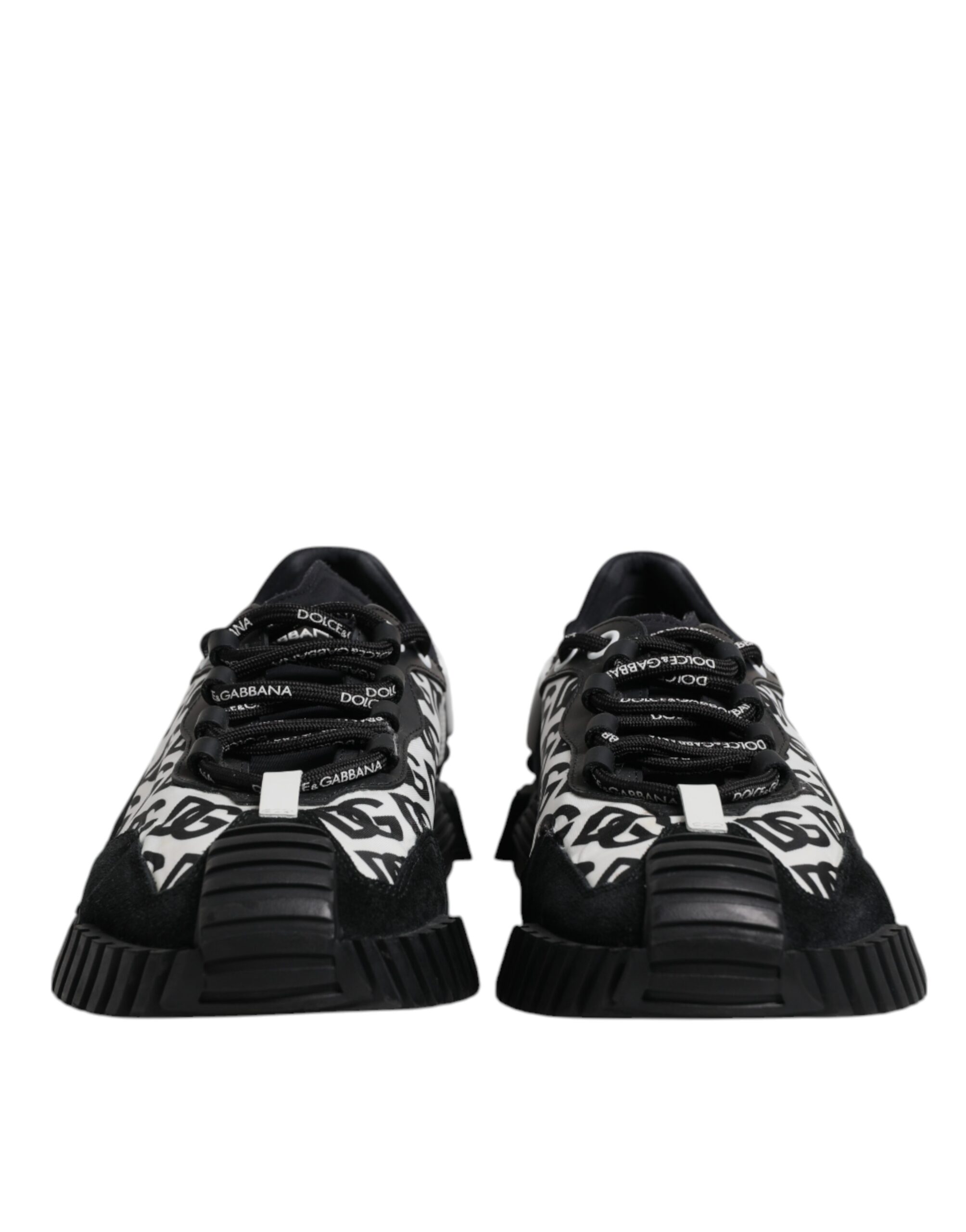 Black Logo Lace Up Low Top NS1 Sneakers Shoes