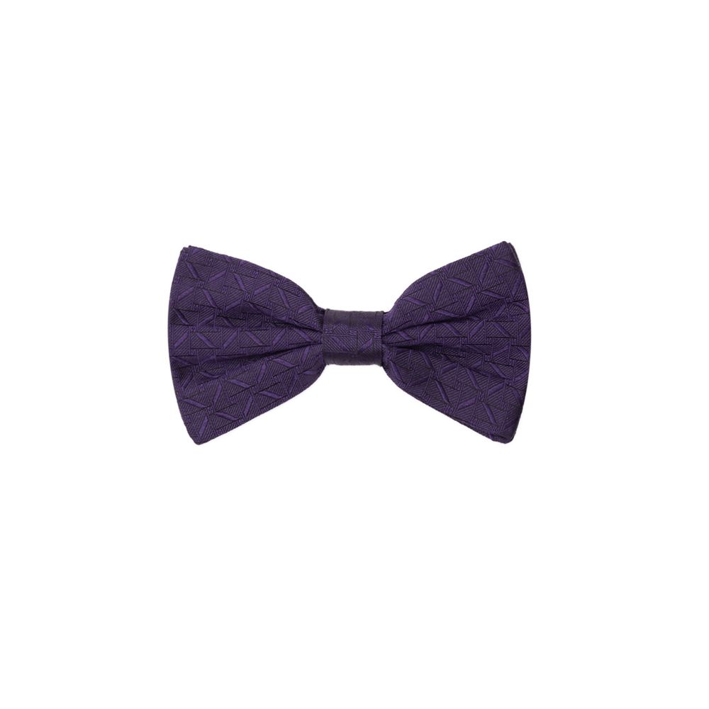 Purple Silk Bowty